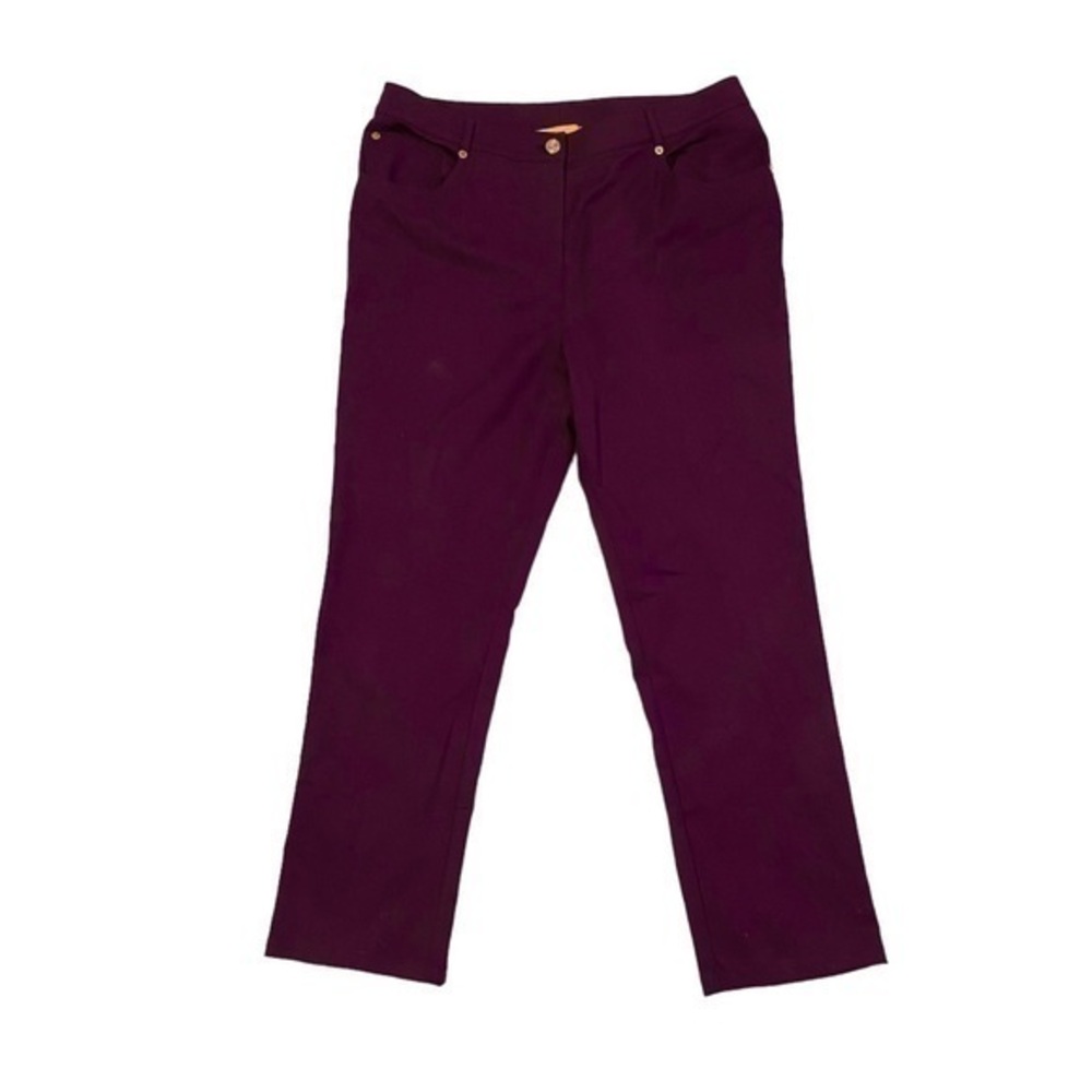 St John purple dress pants